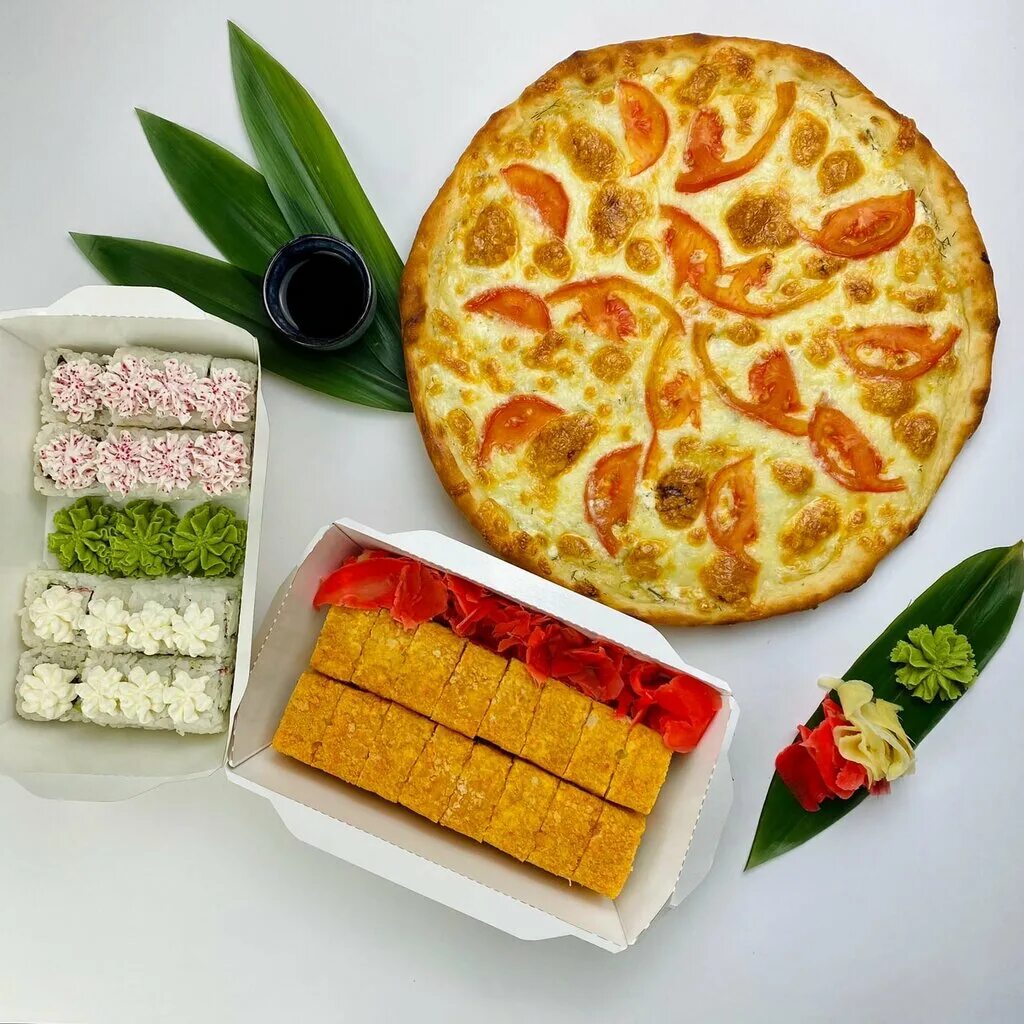 пицца и роллы с доставкой спб