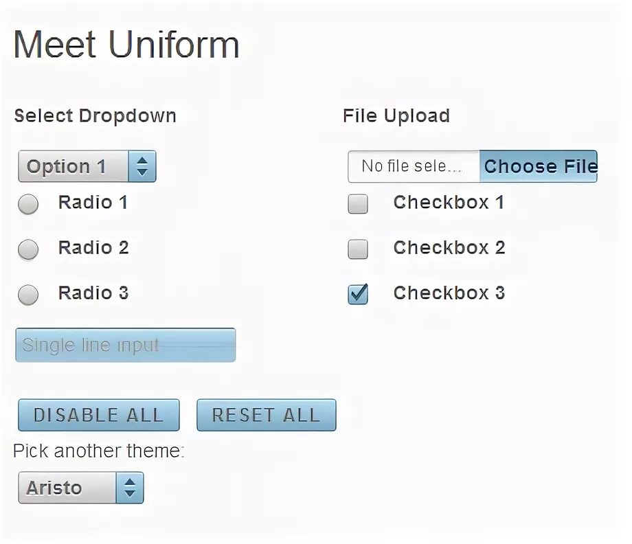 Selector и Dropdown отличия. Jquery each