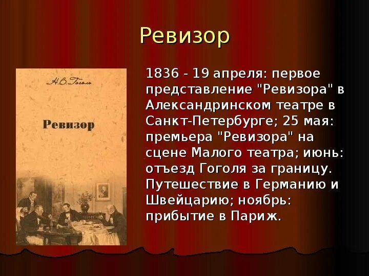 Ревизор представления. «Ревизор», н.в. Гоголь (1836). Ревизор Гоголь 1836. Премьера Ревизора. Премьера Ревизор Гоголь.