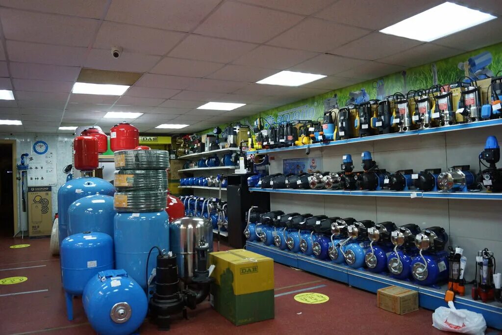 мир насосов в нижнем