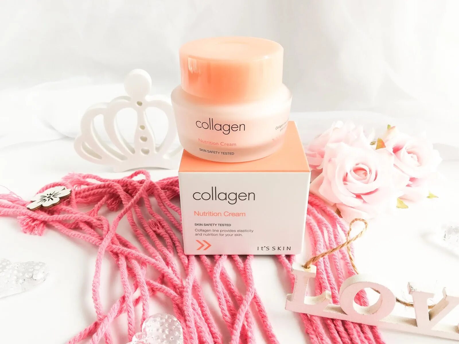 Collagen Nutrition Cream 50ml. It s Skin Collagen. Крем it's Skin. It's Skin Collagen Nutrition Cream крем д/лица 50мл.