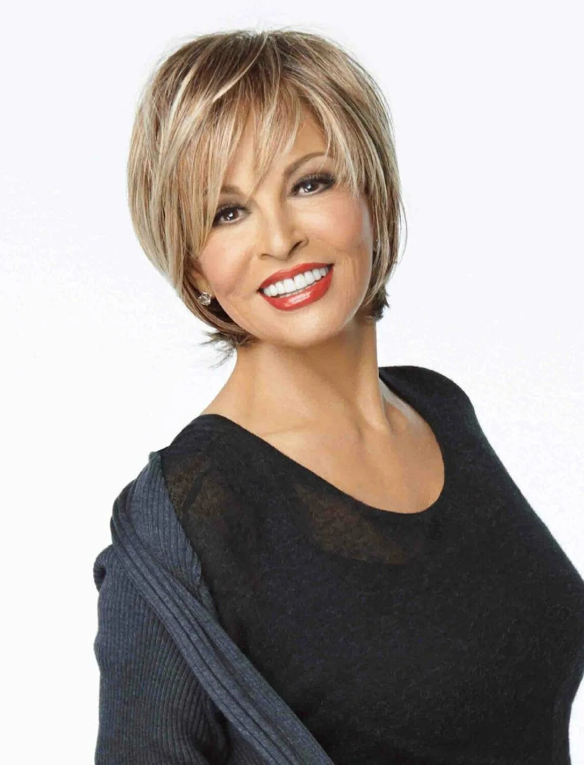 Женские стрижки 2024 на средние волосы 45 Modèle de coiffure pour femme de 50 ans valorisant le visage Thin fine hair, Wom