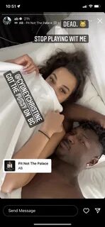 Antonio Brown posted a photo of himself in bed with model Cydney Christine....