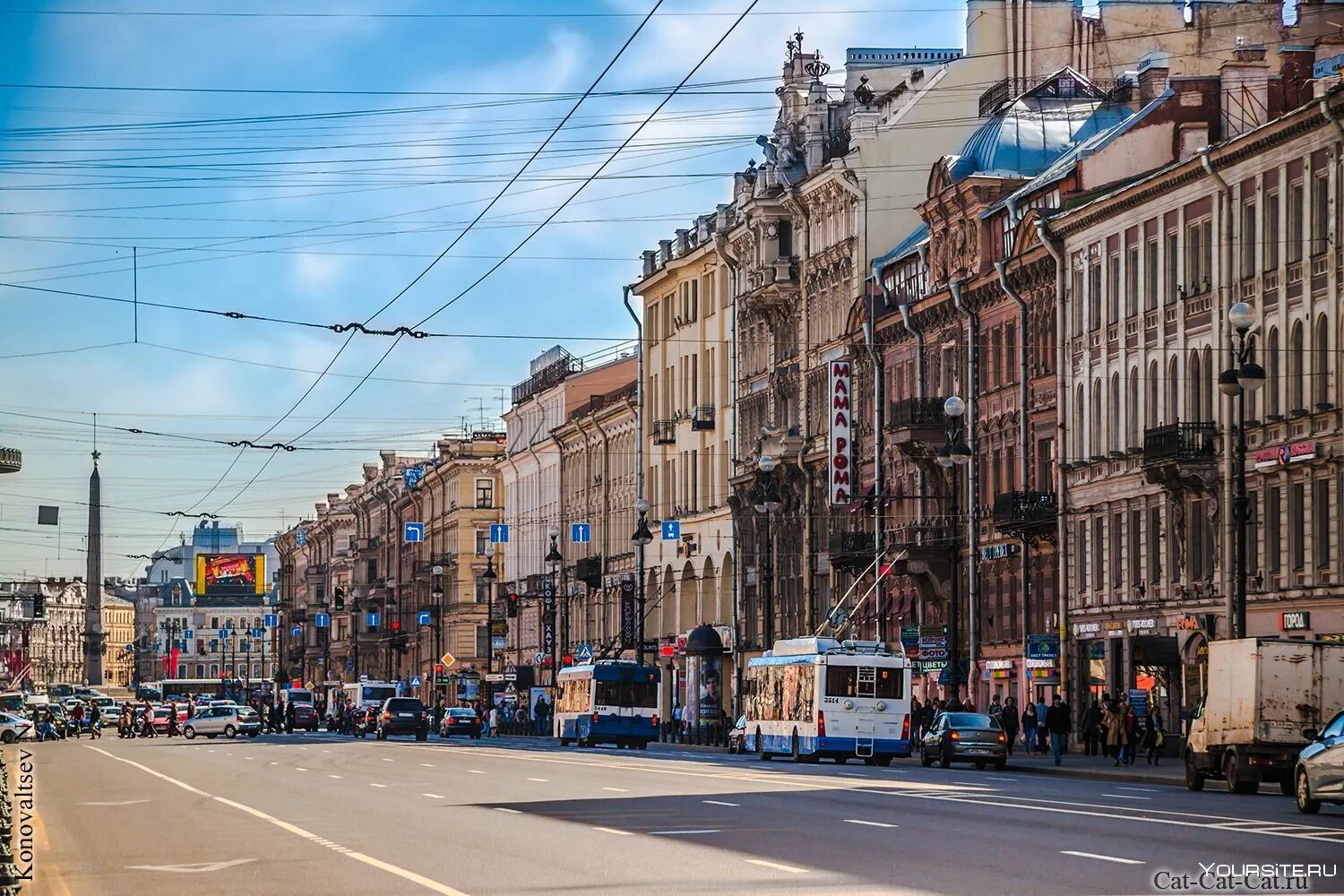 Магазины на Невском проспекте Санкт-Петербург.