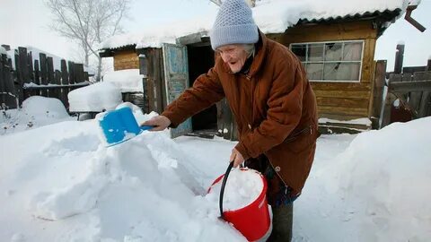 Растопите снег