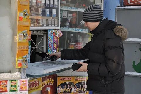 Работа в киоске