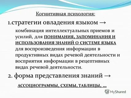 Стратегия языка
