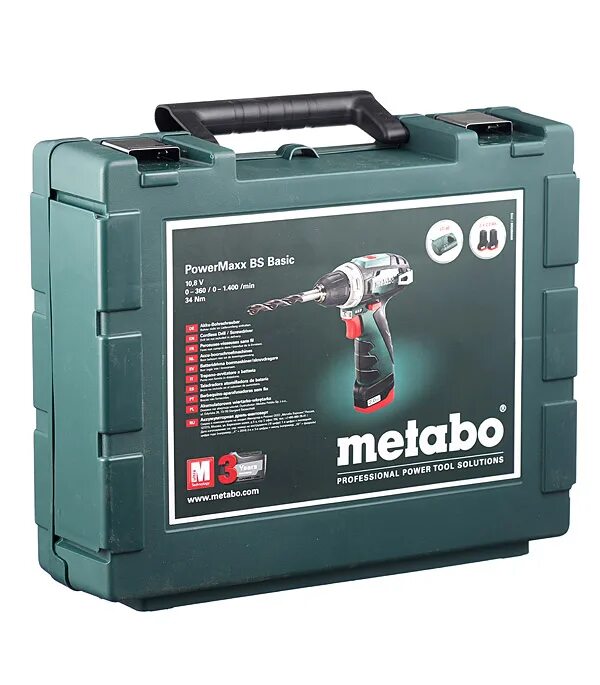 Metabo 12 v, кейс POWERMAXX BS 600080500. Шуруповёрт Metabo POWERMAXX BS 12. Дрель-шуруповерт аккумуляторная Metabo POWERMAXX BS (600080500) 12в 2х2ач li-ion. Шуруповёрт Метабо 12 POWERMAXX BS 600080950. Powermaxx bs 12v