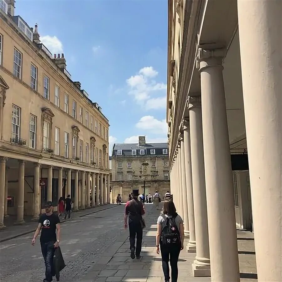 Bath the historic city in somerset