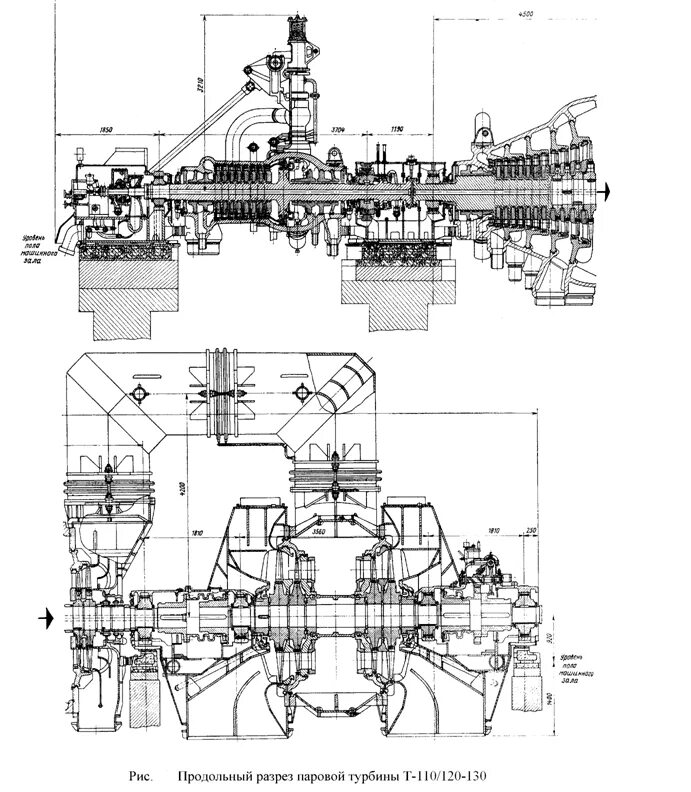 Паровая турбина т. Турбина т-100-130 УТЗ. Ротор высокого давления паровой турбины т-100. Турбина т-100-130 ЦВД. Паровая турбина т110/120-130.
