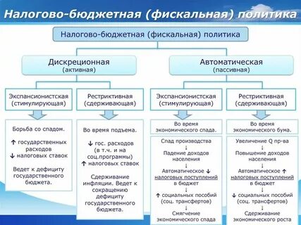 Налоговая политика бюджетной организации