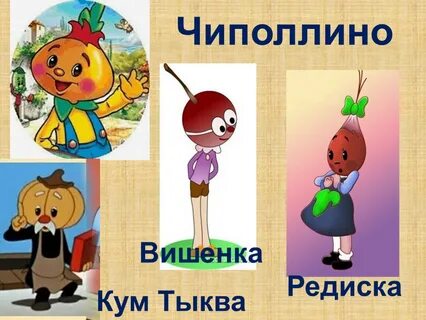 Герои сказки чиполлино картинки