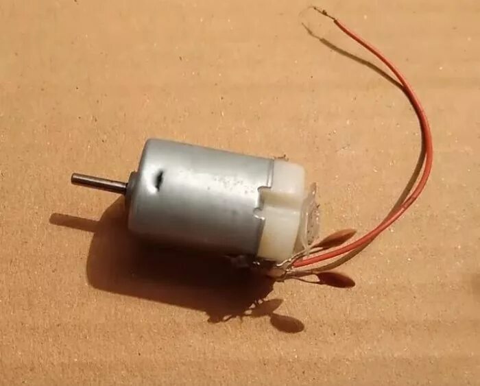 Как с помощью моторчика
