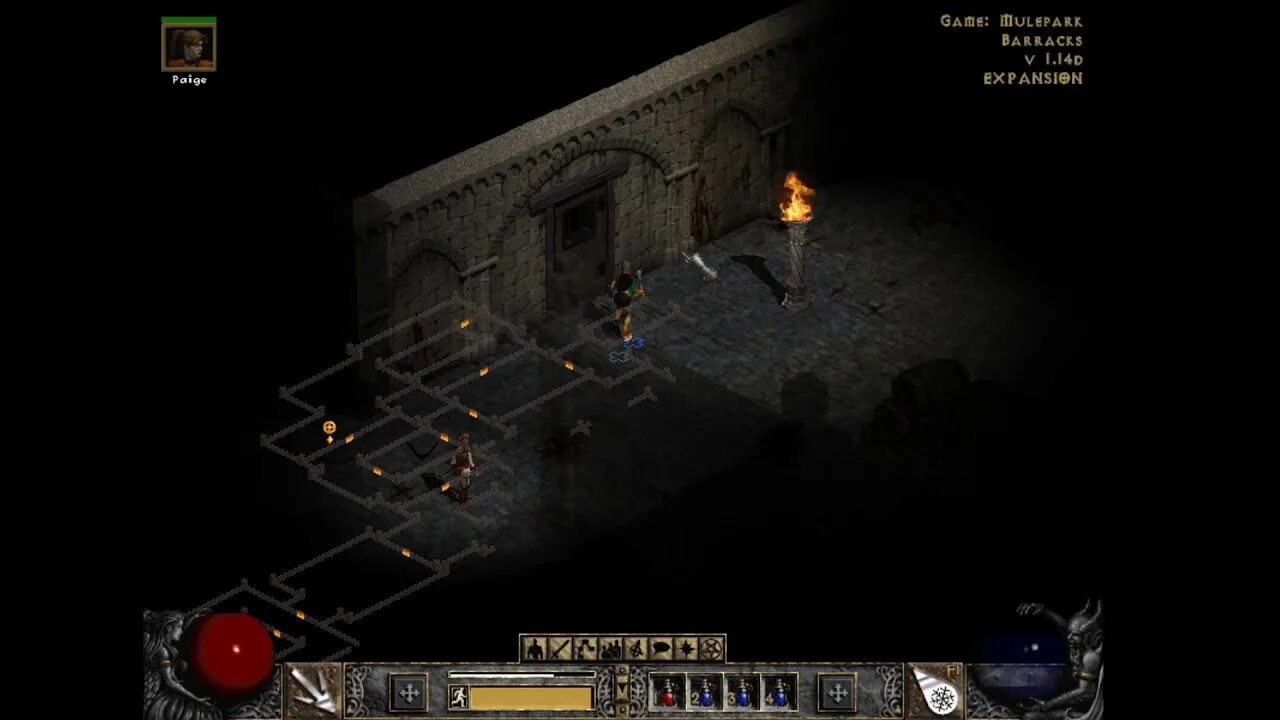 Diablo 2 сохранения. Гидбинн диабло 2 на карте. Диабло 2 джунгли живодера карта.