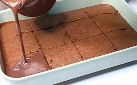 Мокрый кекс шоколадный турецкий
