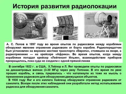 Сколник радиолокация