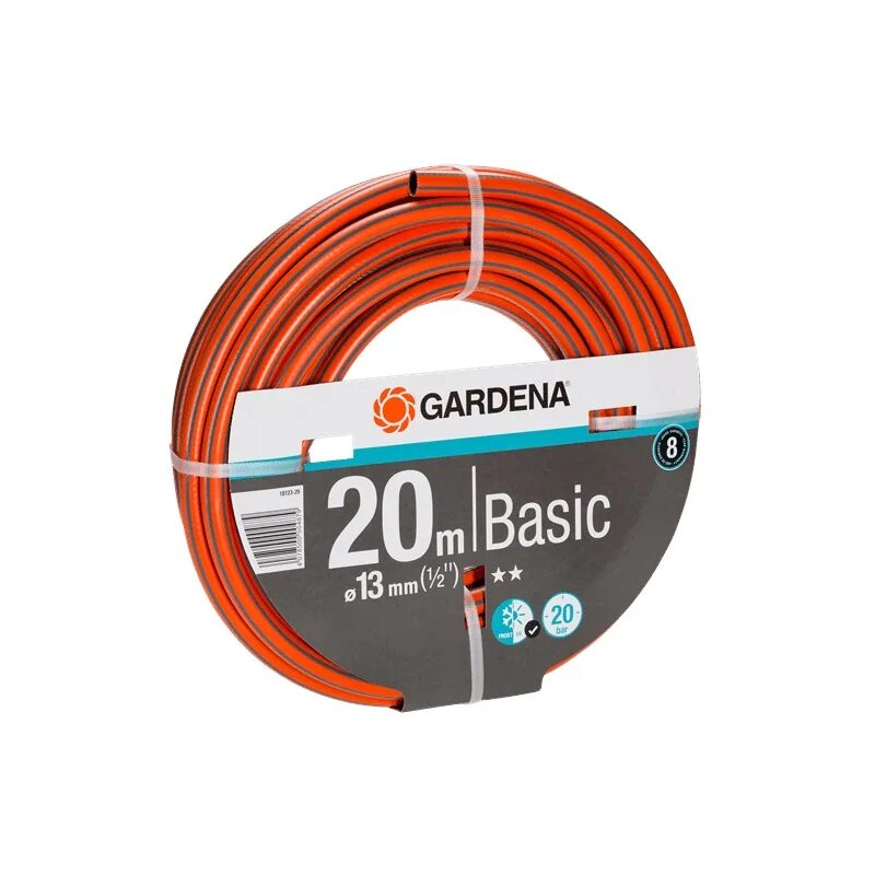 Gardena basic. Шланг basic 13 мм 25 м, 18125-29.000.00. шланг basic 13 мм. садовый шланг basic 12,5мм-20м. шланг гарден.