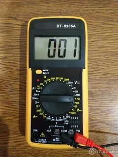 Как пользоваться мультиметром dt9205a