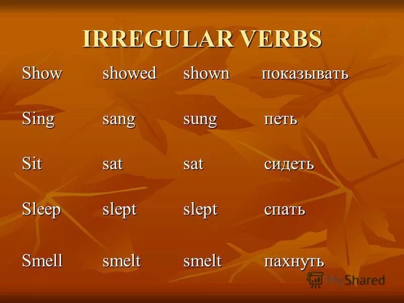 Формы глагола showing. Irregular verbs. Неправильные глаголы английского языка таблица с переводом 4. Формы глагола showing. Формы глагола showing.