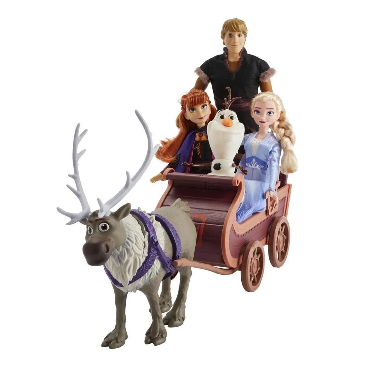 Фигурки Hasbro Холодное сердце 2 путешествие e5517. Кукла Кристофф и Свен.