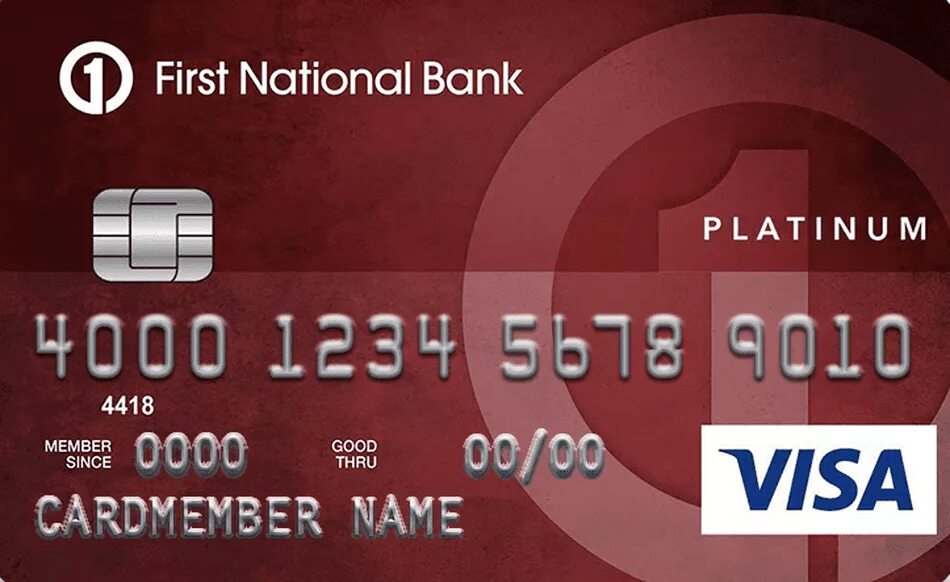 Card bank ru. First National Bank Card. Карта банка. Карта first National Trust Bank. First National visa Card.