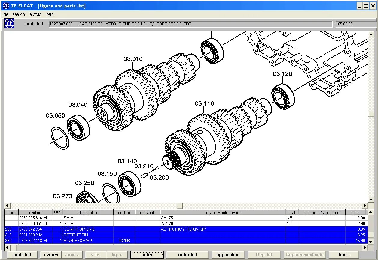 Трансдеталь запчасти. Трансмиссия ZF 7300 Parts catalog. Электронный каталог запчастей. Электронный каталог ZF. ZF запчасти.