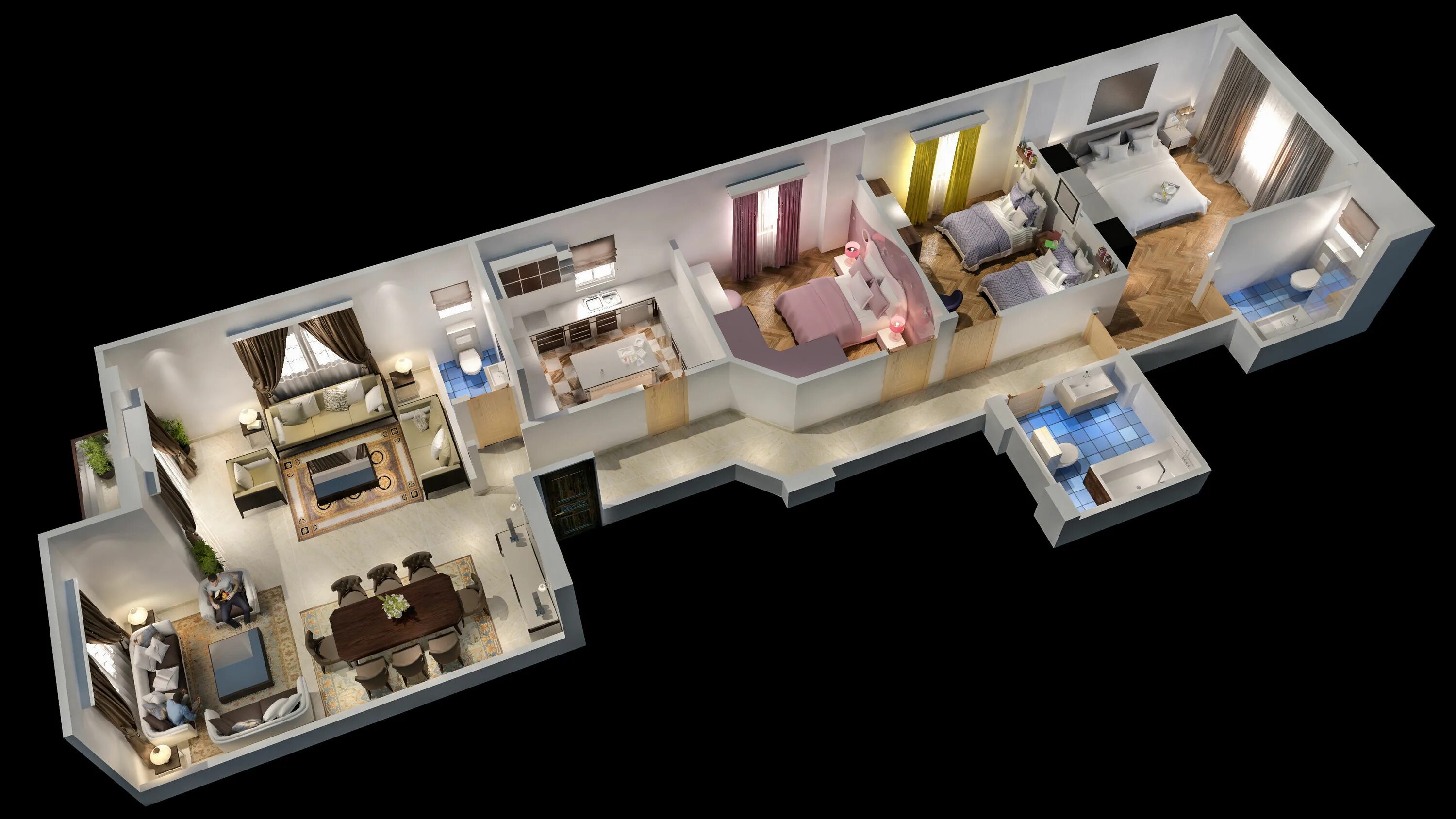 Визуализация метр. Floorplan 3d визуализация. 3d floor plan 125m2. люди для визуализации интерьера. 3 д визуализация отеля.