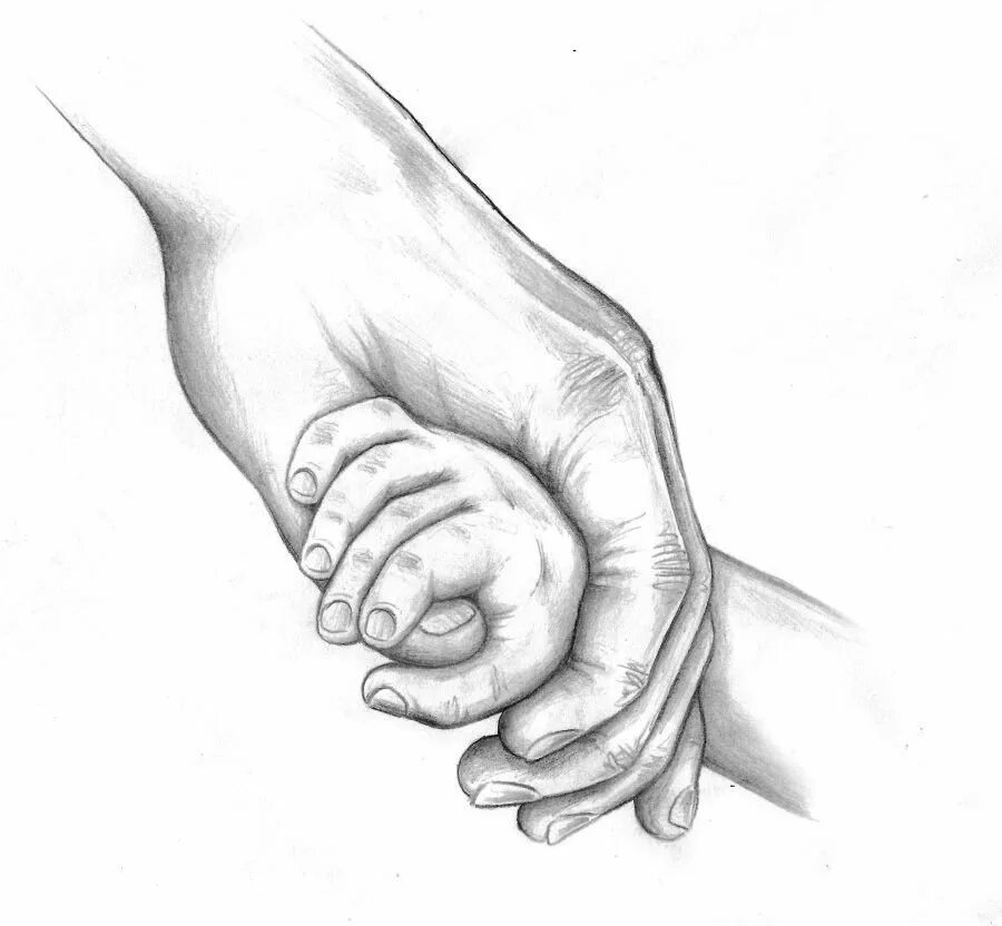 Ладонь карандашом. Ладонь иллюстрация. Трогательные рисунки карандашом. Рисунок руки ребенка карандашом. Рука в руке рисунок карандашом.