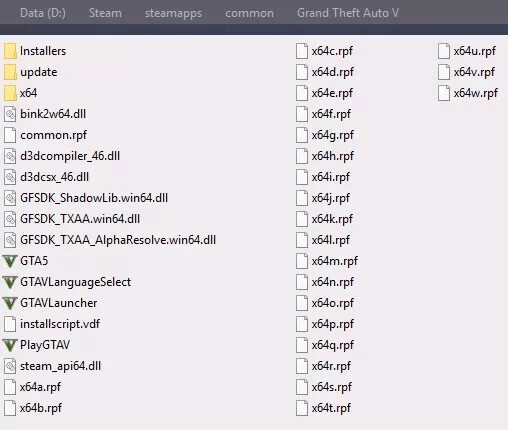 Файлы игры гта 5. Стандартные файлы ГТА 5 ЭПИК геймс. Скрин файлов ГТА 5 без модов. Файлы ГТА 5 стим. Оригинальные файлы ГТА 5.