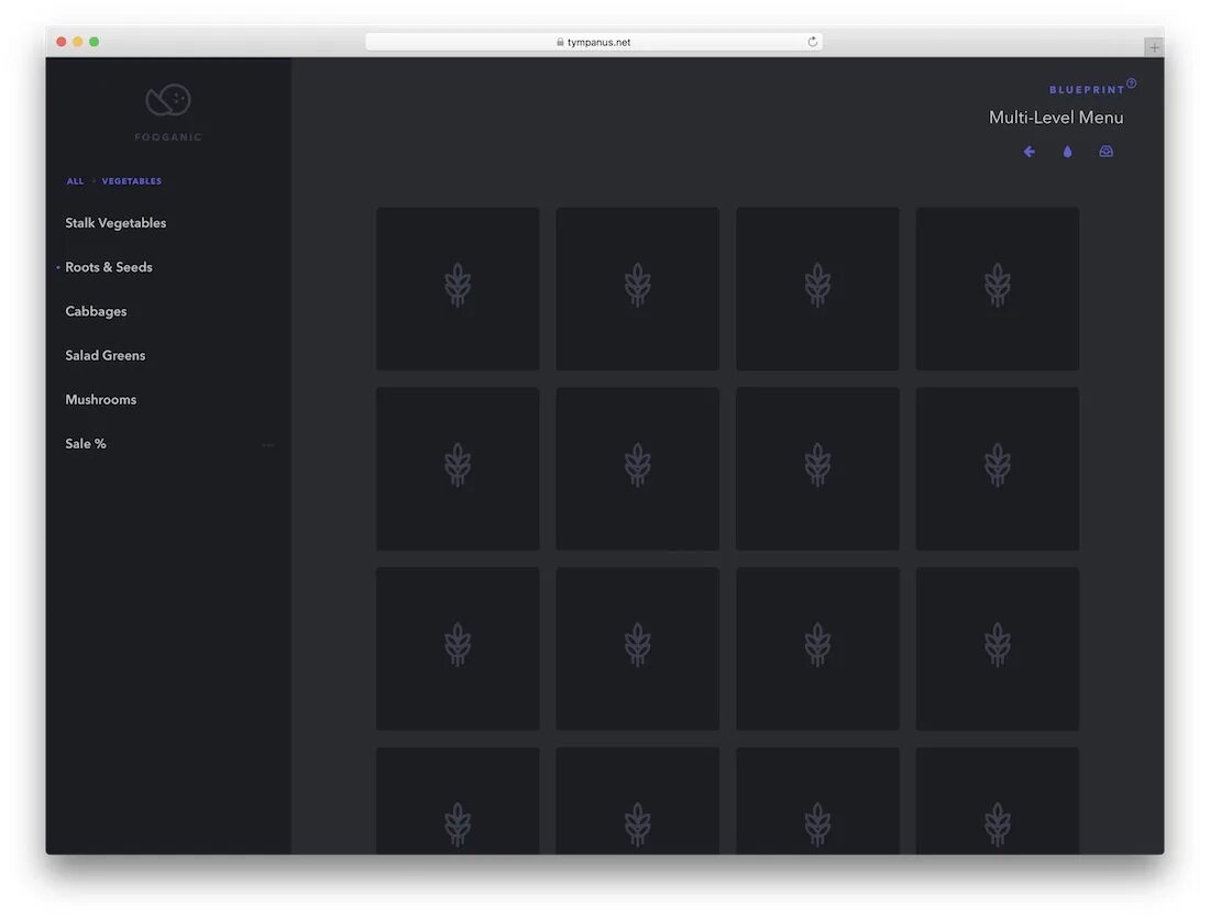 Client menu