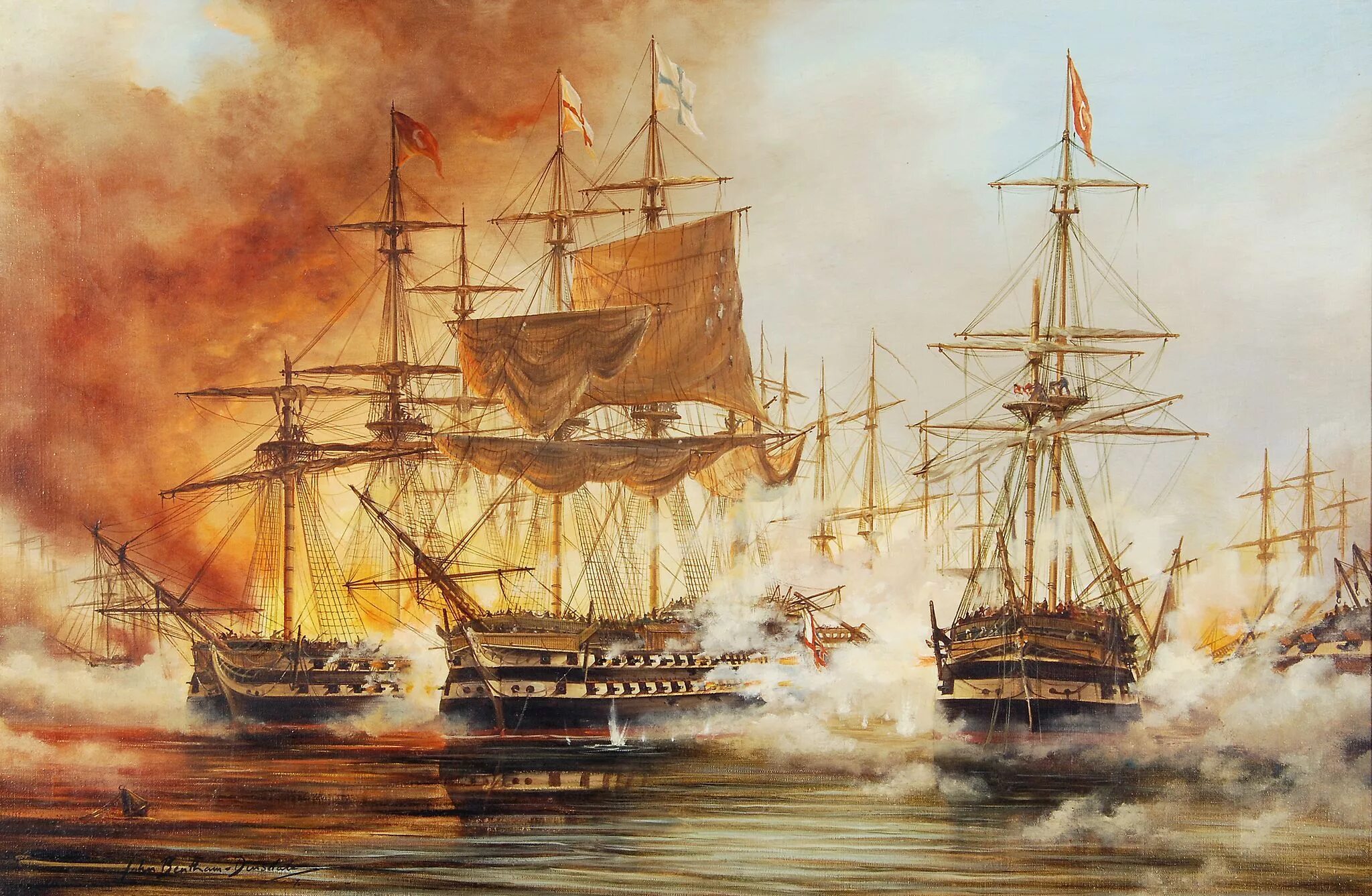 Крупнейшее парусное сражение. Наваринское морское сражение 1827. наваринское сражение айвазовский. линейный корабль азов наваринское сражение. 20 октября 1827 года наваринское морское сражение.