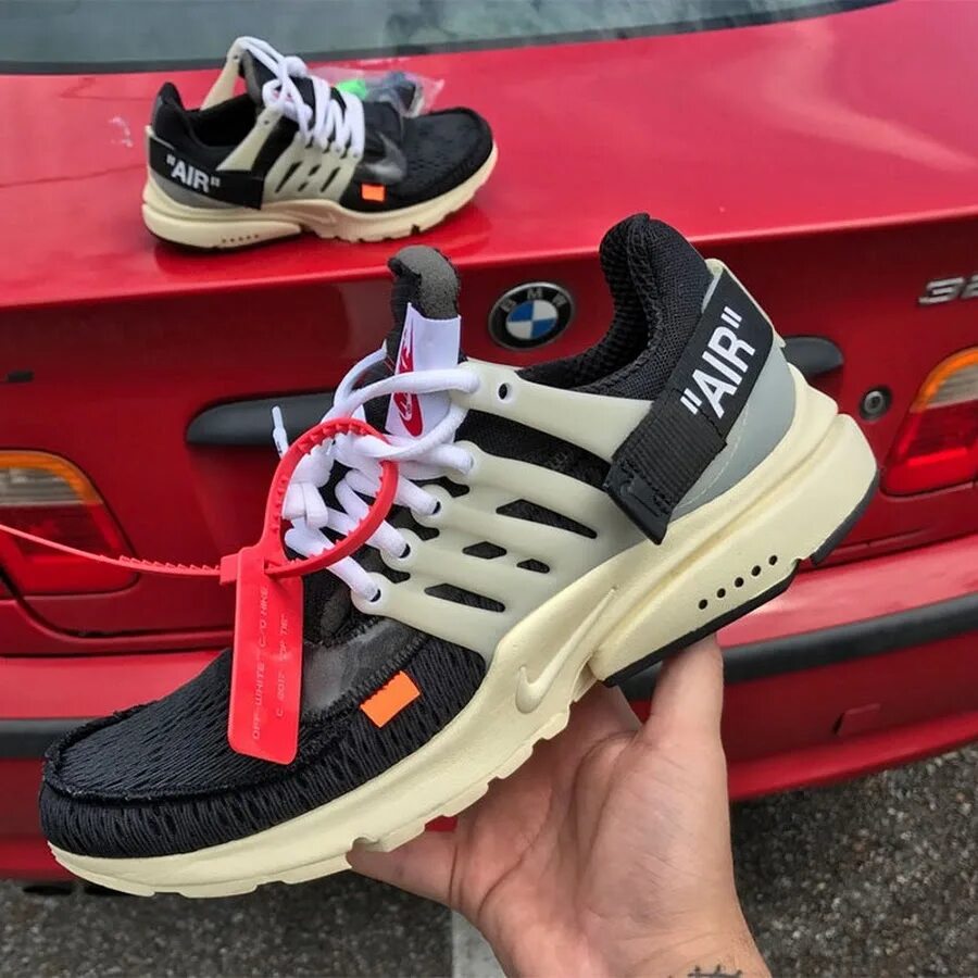 Nike Air Presto x. Nike Air Presto x off White. Nike off White кроссы. Кроссовки с биркой.