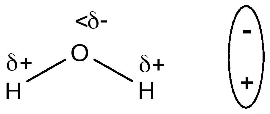 Na2o h2o соединение. Молекула воды диполь. Строение воды диполь. Диполь воды в химии. Строение диполя.