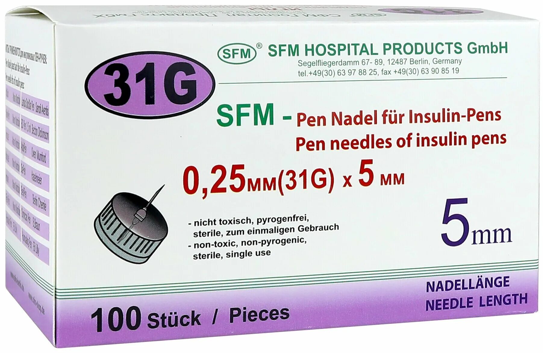 иглы verifine для инсулиновых шприц-ручек. иглы для инсулиновых шприц-ручек 8мм. 25 х 5 мм. игла для шприц-ручек sfm 32g. иглы микро-файн плюс 5мм g31 №100.