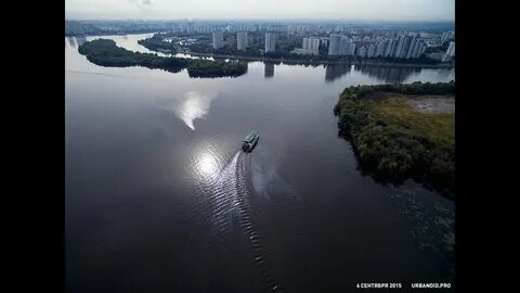 Москва река сверху