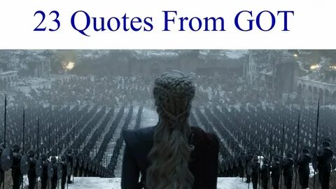 Got moments