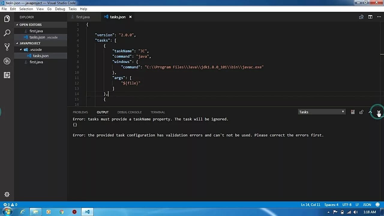 Visual studio java. Task code для c. visual studio code java. how to run c program in visual studio code.