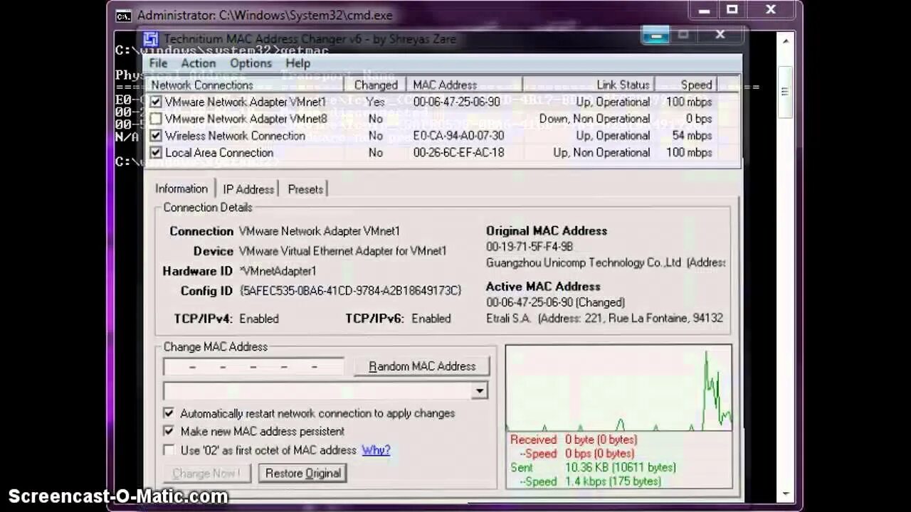 Set mac address. Technitium mac address changer. tmac v6. failed to change mac address for wireless network connection set the first octet of mac adress as 02.