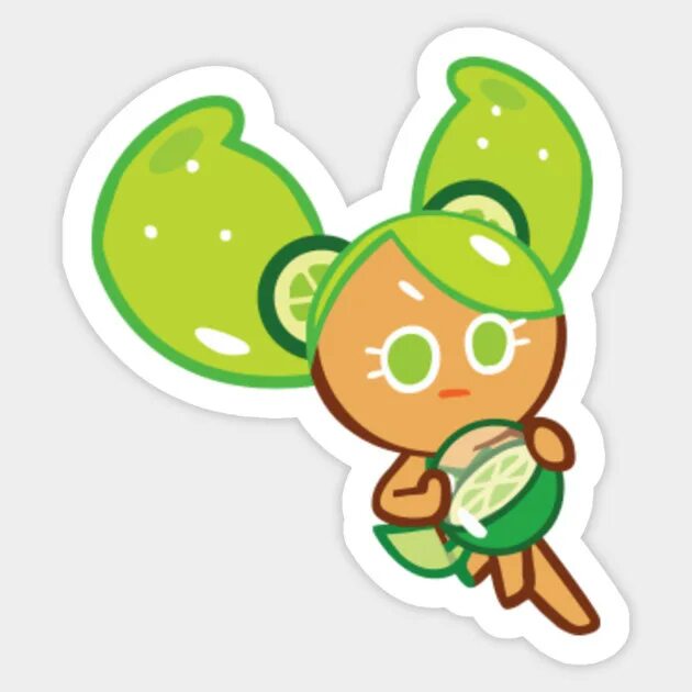 Lime cookie