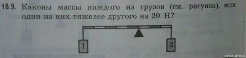 Найдите массу груза 250