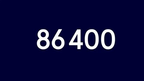 1 86 400