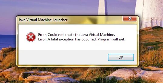 Could not create c. Ошибка jvm. ошибка java virtual machine launcher. error could not create the java virtual machine. выскакивает ошибка java virtual machine launcher.