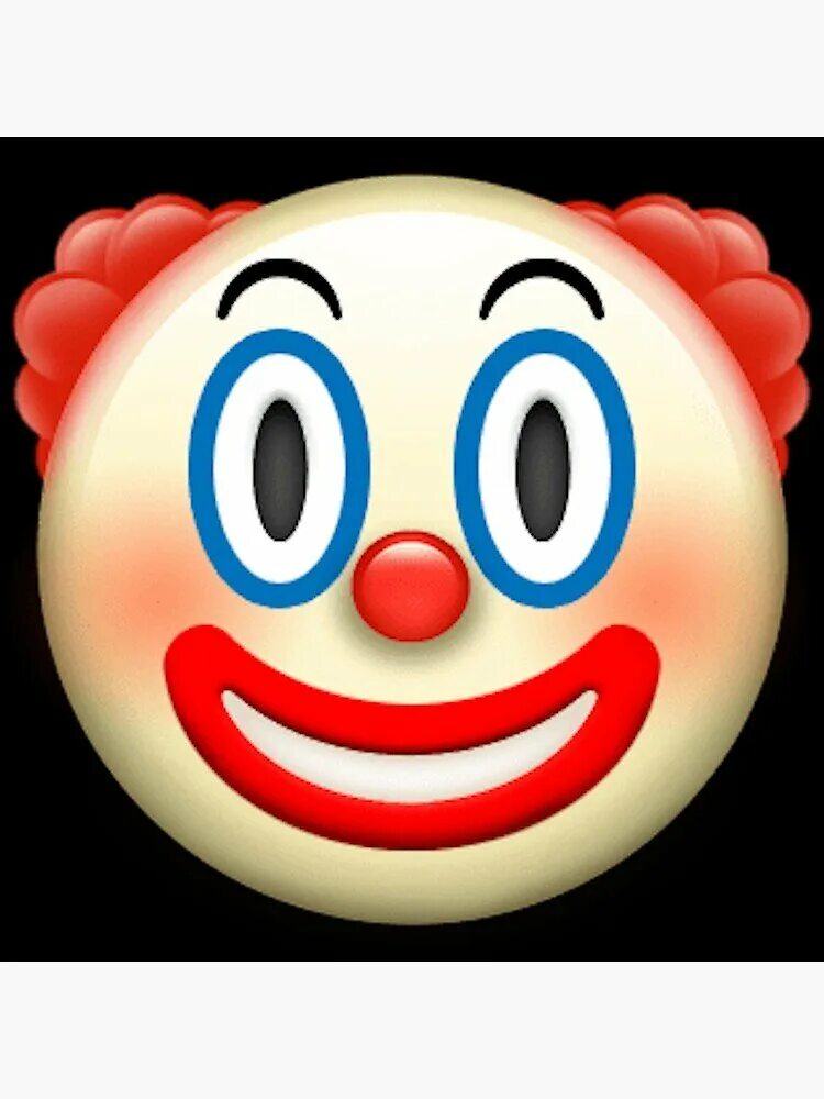 Эмодзи клоуна закон. ЭМОДЖИ клоун. Клоун эмодзи айфон. Смайлик клоуна. Смайлик клоуна на прозрачном фоне.