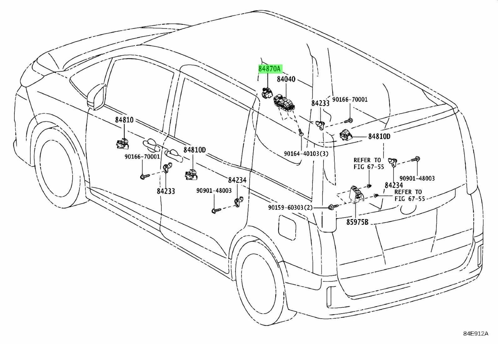 Схема предохранителей тойота ноах Блок предохранителей Toyota Noah SR50 3S купить в Благовещенске по цене: 1 000 ₽