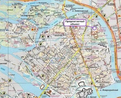 Карта петроградской стороны спб