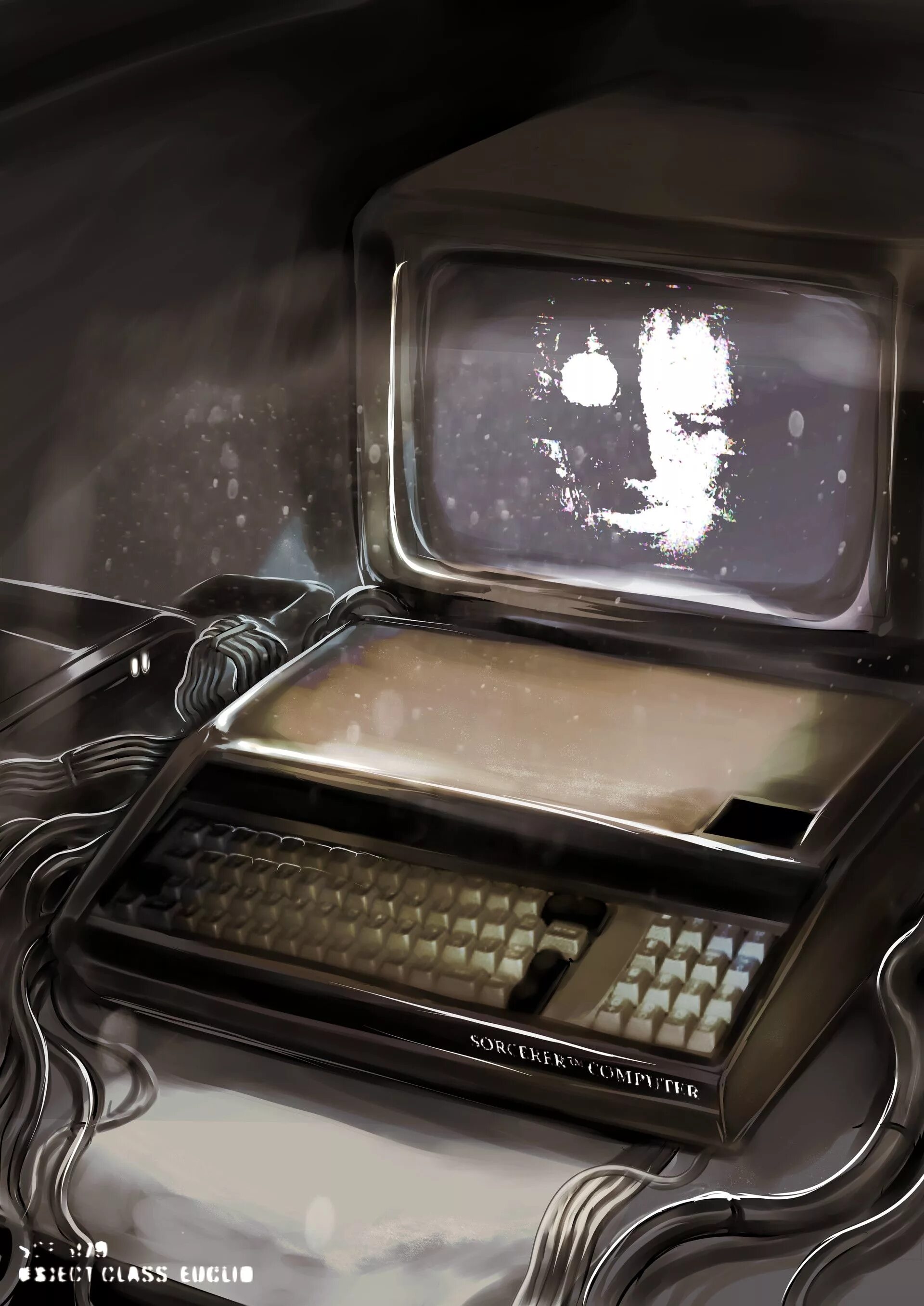 Scp компьютер. Scp 079.