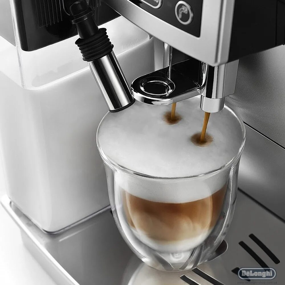 Капучино с ручным капучинатором. De'Longhi кофемашина ECAM23.460.S. Кофемашина Delonghi Cappuccino. Кофемашина Delonghi ECAM 23.460. Кофемашина Delonghi капучино.