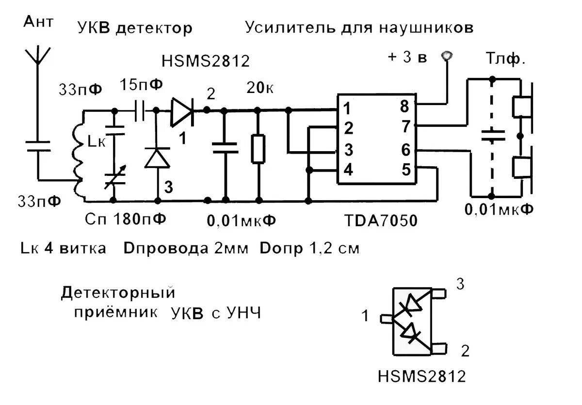 Приемник укв. Приемник укв