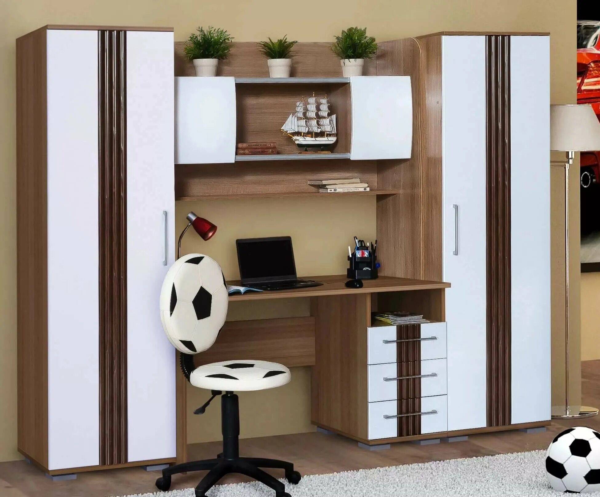 Стенка для подростка. Школьный уголок для девочки. Стенка для школьника со столом и шкафом. Стенка для школьника. Стенка с компьютерным столом.