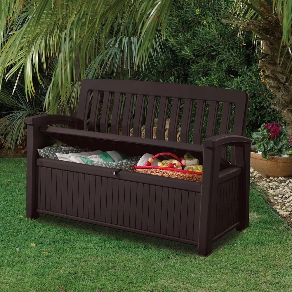 Скамья сундук patio bench 227л коричневый. Скамья сундук. Скамья сундук. Скамейка keter patio bench. Скамья-сундук eden, 265л.